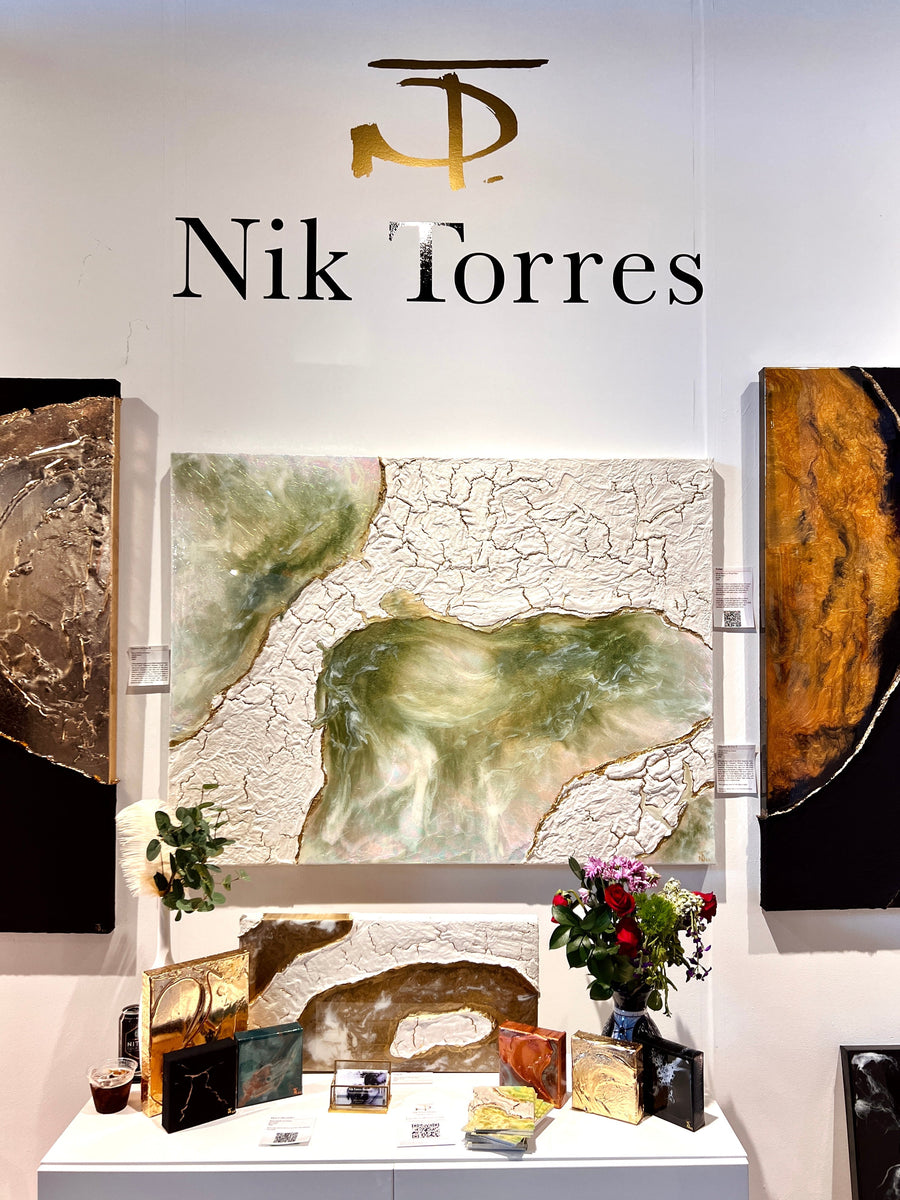 The Perfect Resin Finish for your Paintings – Nik Torres Designs